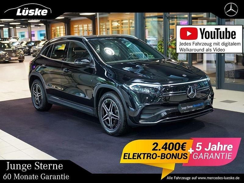 Kosmosschwarz Gebraucht 2023 Mercedes EQA300 Advanced SUV | 32.400 € (Fairer Preis) - Bild 1/4