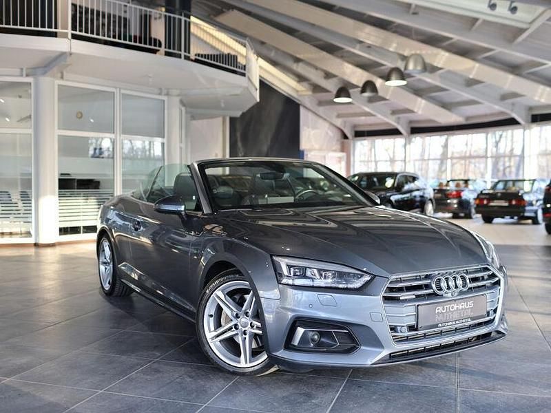 Gebraucht Audi A5 Cabriolet S-Line 218 PS (160 kW) 2017 Monsungrau Cabrio