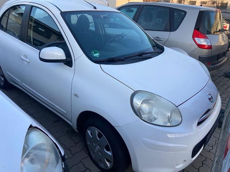 Gebraucht Nissan Micra Visia 80 PS (58 kW) 2012 Weiß Kleinwagen