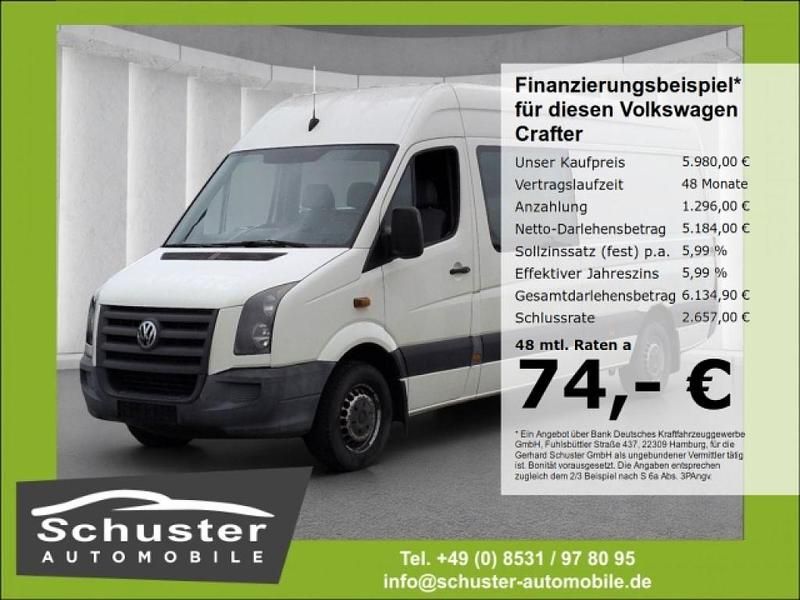 Grauweiß Gebraucht 2011 VW Crafter Van | 5.980 € (Guter Preis) - Bild 1/4