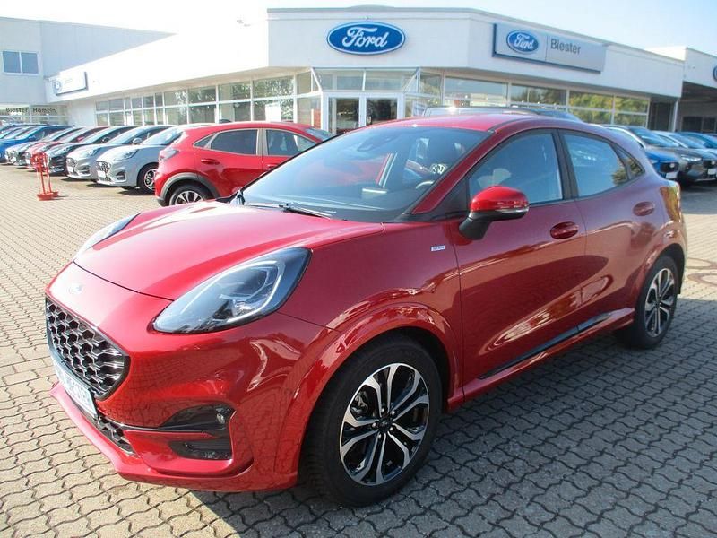 Rot Gebraucht 2023 Ford Puma Gen-E ST-Line SUV | 22.500 € (Fairer Preis) - Bild 1/4