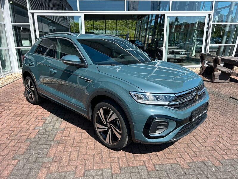 Blau Gebraucht 2022 VW T-Roc R-line SUV | 28.990 € (Fairer Preis) - Bild 1/4