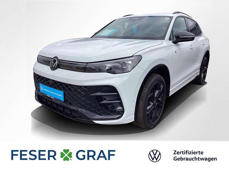 Pure white Gebraucht 2024 VW Tiguan R-line SUV | 44.390 € (Guter Preis) - Bild 1/1