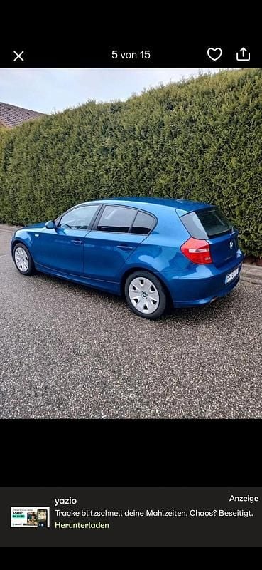 Gebraucht BMW 116 115 PS (84 kW) 2007 Blau Kleinwagen