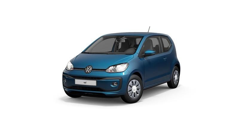 Gebraucht VW up! move up! 65 PS (47 kW) 2020 Costa azul metallic Kleinwagen
