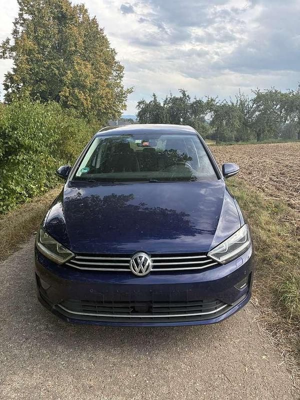 Blau Gebraucht 2017 VW Golf Sportsvan Comfortline Van / Kleinbus | 9.500 € (Superpreis) - Bild 1/4