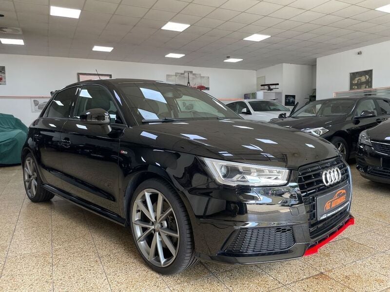 Schwarz Gebraucht 2015 Audi A1 Sportback S-Line Kleinwagen | 17.950 € (Fairer Preis) - Bild 1/4