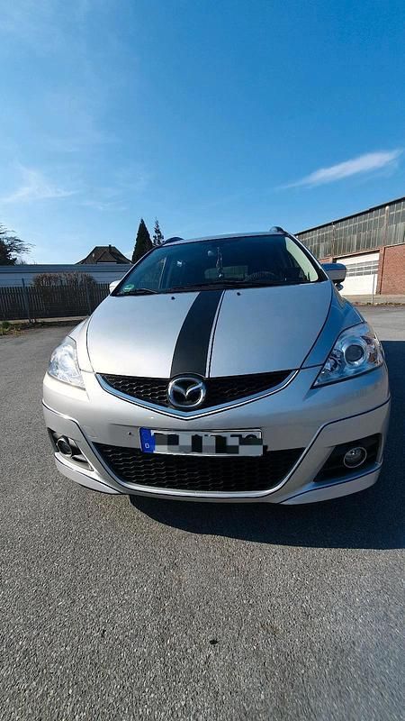 Silber Gebraucht 2009 Mazda 5 Van / Kleinbus | 6.434 € (Teuer) - Bild 1/4