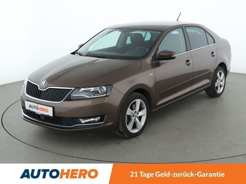 Braun Gebraucht 2019 Skoda Rapid Clever Limousine | 15.540 € (Fairer Preis) - Bild 1/3