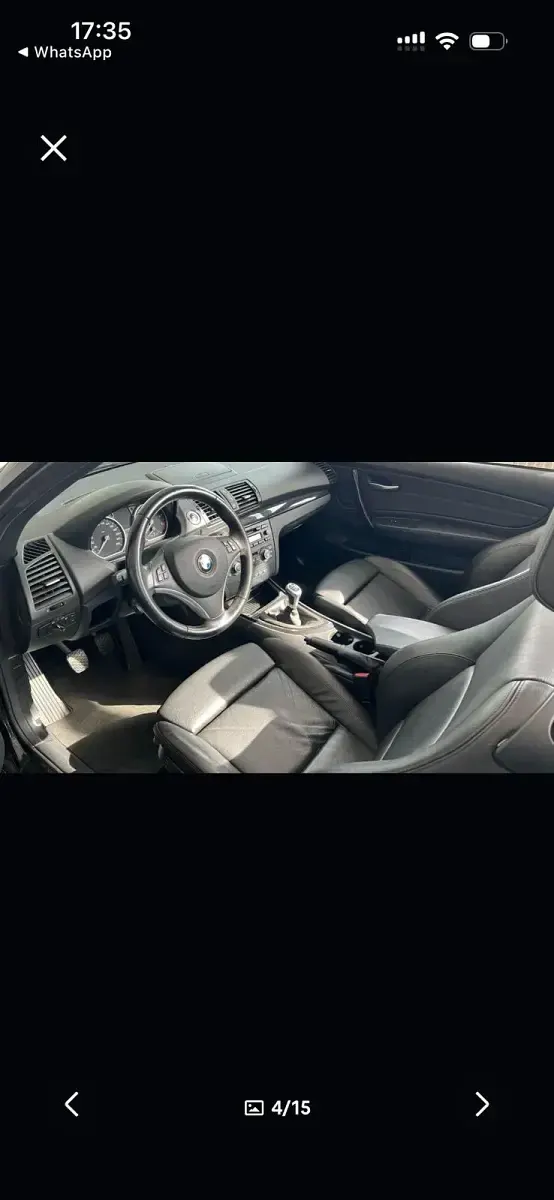 Gebraucht BMW 120 Cabriolet 170 PS (125 kW) 2008 Schwarz Cabrio