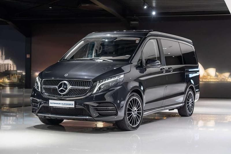 Schwarz Gebraucht 2023 Mercedes V300 Marco Polo Van / Kleinbus | 66.980 € (Superpreis) - Bild 1/4