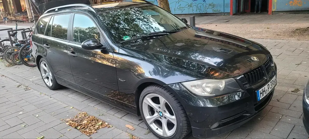 Gebraucht BMW 320 2007 Schwarz Kombi