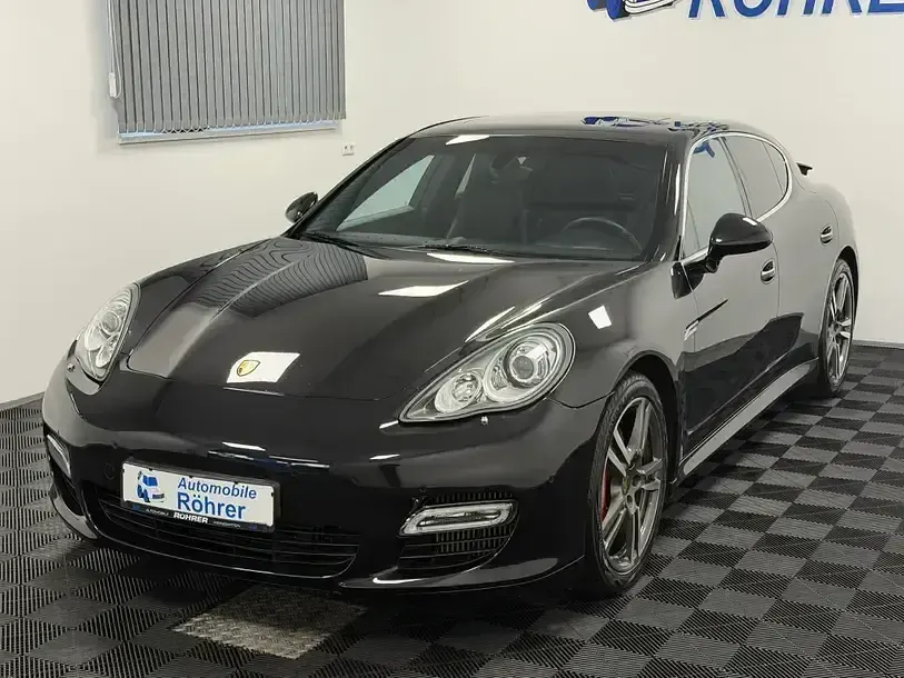 Gebraucht Porsche Panamera Turbo Sport 500 PS (367 kW) 2010 Schwarz Kleinwagen