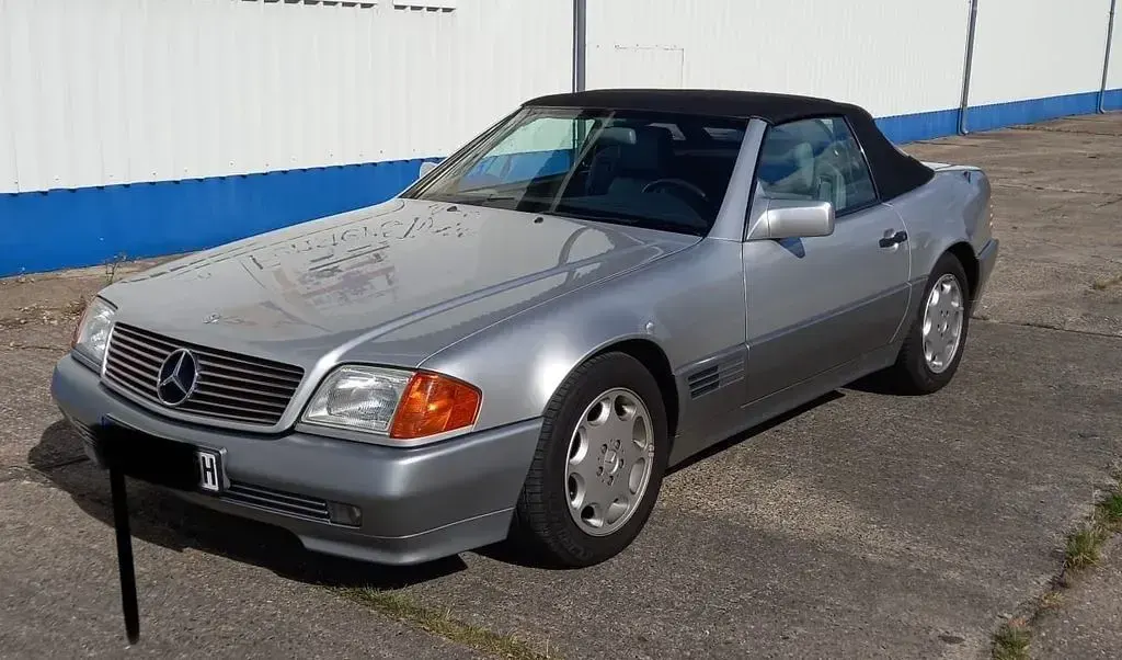 Gebraucht Mercedes SL500 320 PS (235 kW) 1993 Silber Cabrio