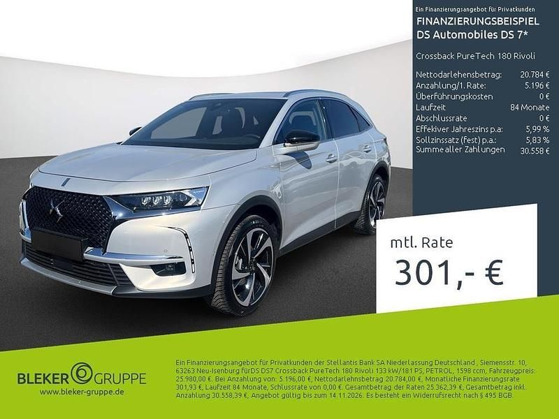 Crystal grau Gebraucht 2023 DS Automobiles DS7 Crossback Rivoli SUV | 25.980 € (Guter Preis) - Bild 1/3