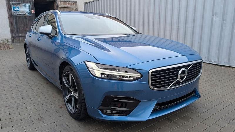 Gebraucht Volvo V90 R-Design 235 PS (172 kW) 2018 Blau Kombi