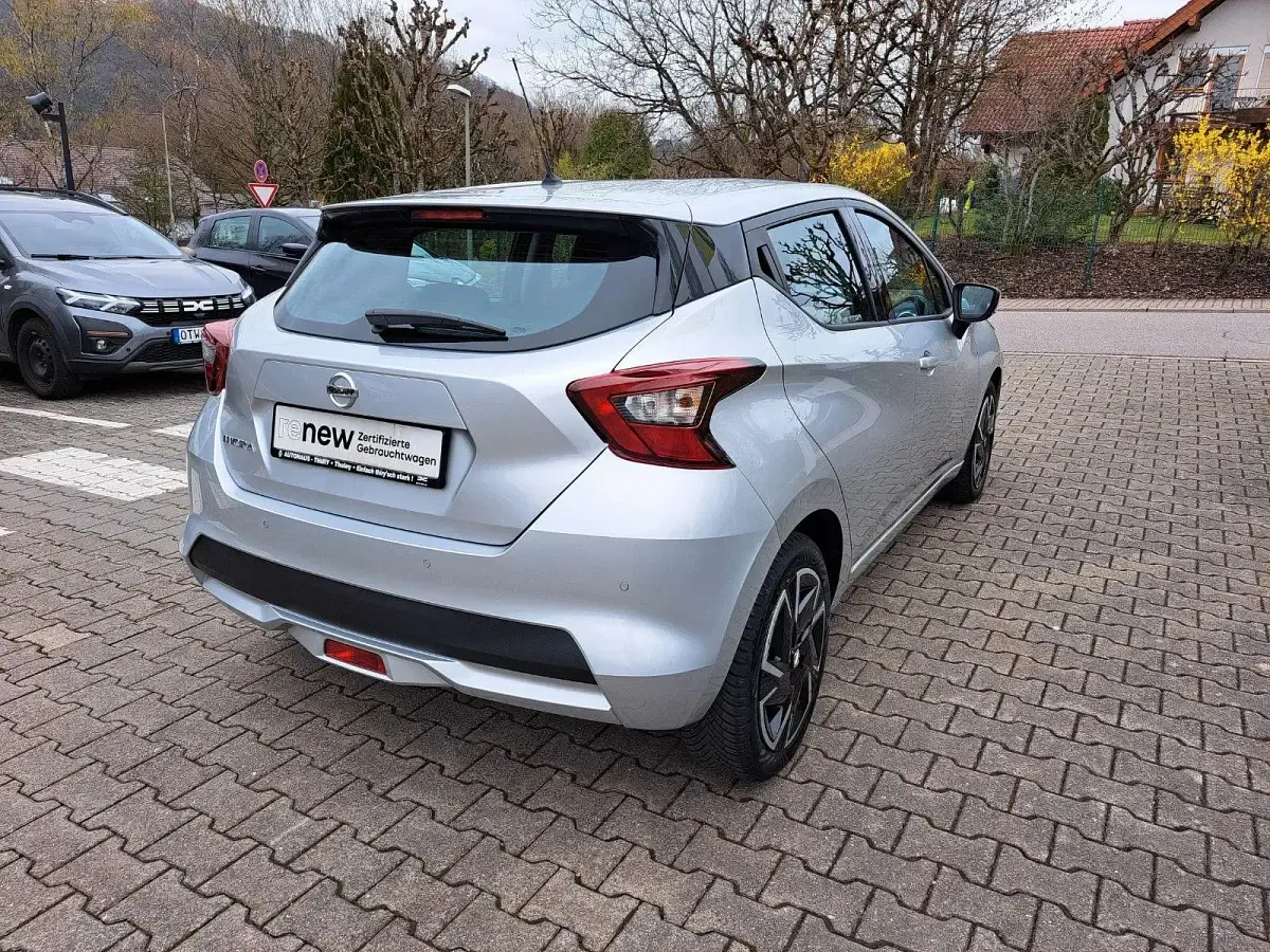 Gebraucht Nissan Micra N-Way 92 PS (67 kW) 2022 Silber Kleinwagen