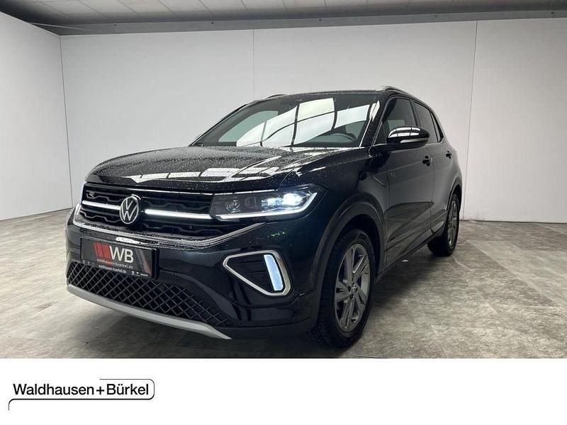 Deep black perleffekt (metallic) Gebraucht 2024 VW T-Cross R-line SUV | 30.500 € (Teuer) - Bild 1/4