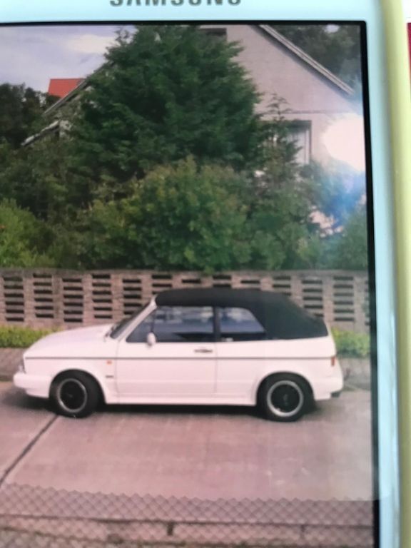 Weiß Gebraucht 1984 VW Golf Cabriolet Cabrio | 6.000 € - Bild 1/4