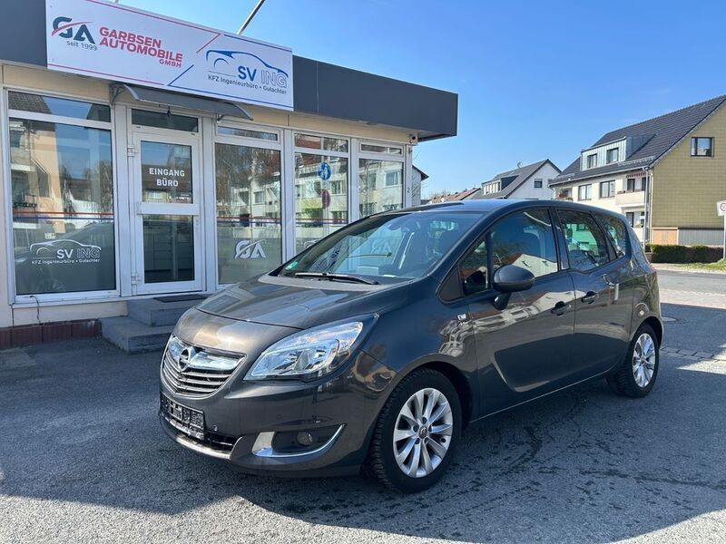 Grau Gebraucht 2017 Opel Meriva Active Van / Kleinbus | 10.700 € (Fairer Preis) - Bild 1/4