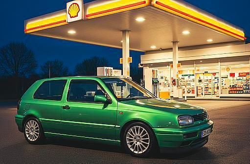 Grün Gebraucht 1996 VW Golf III Kleinwagen | 3.299 € - Bild 1/4