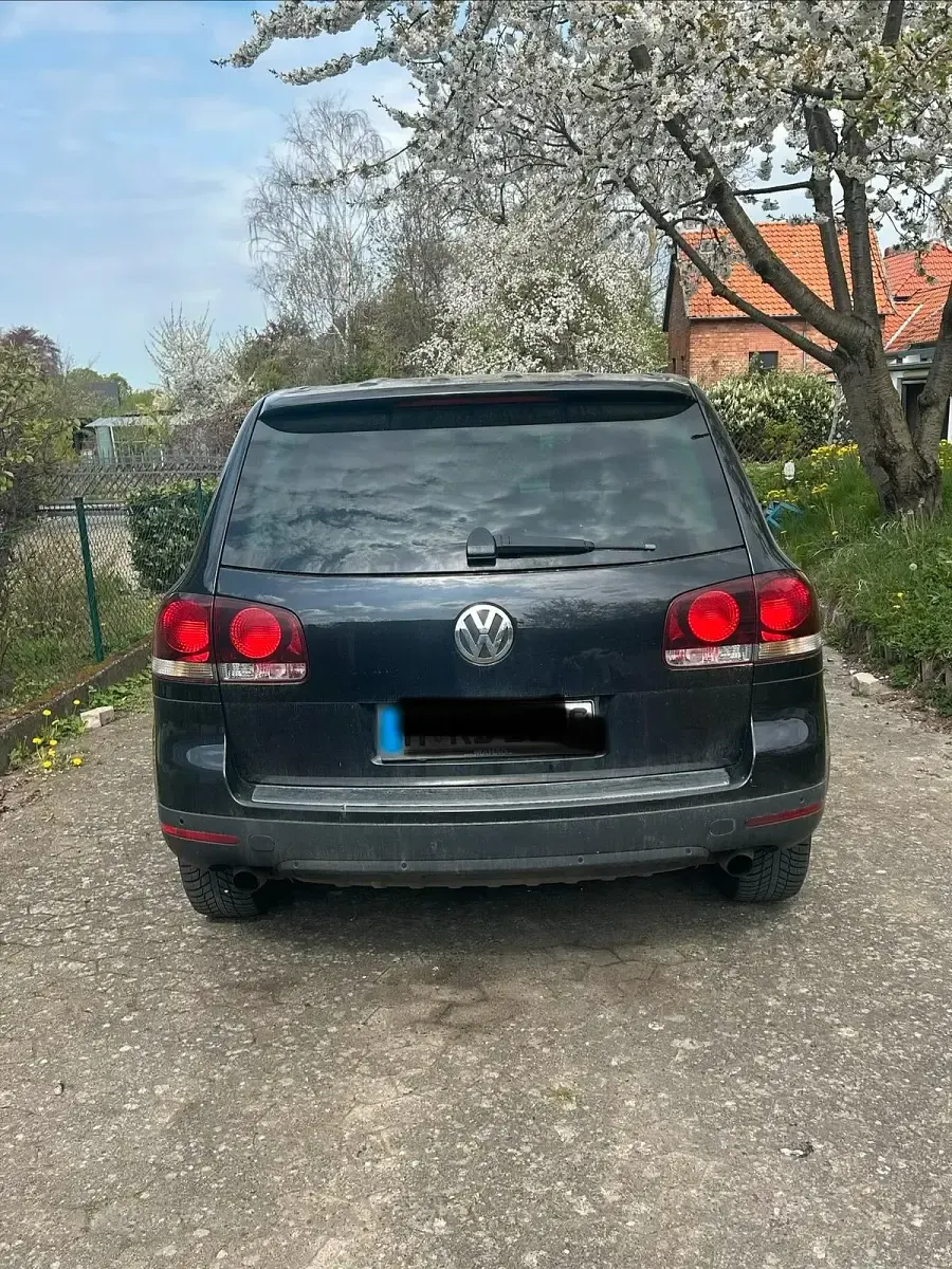 Gebraucht VW Touareg 239 PS (175 kW) 2008 Schwarz SUV