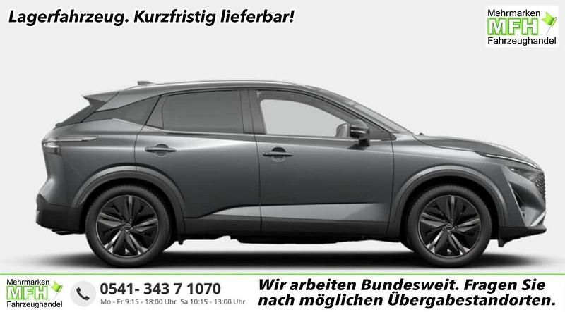 Dark grey metallic Neu 2025 Nissan Qashqai Tekna SUV | 33.886 € (Fairer Preis) - Bild 1/4