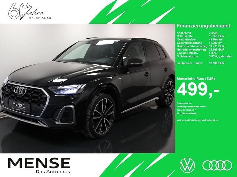 Gebraucht Audi Q5 S-Line 286 PS (210 kW) 2022 Mythosschwarz SUV