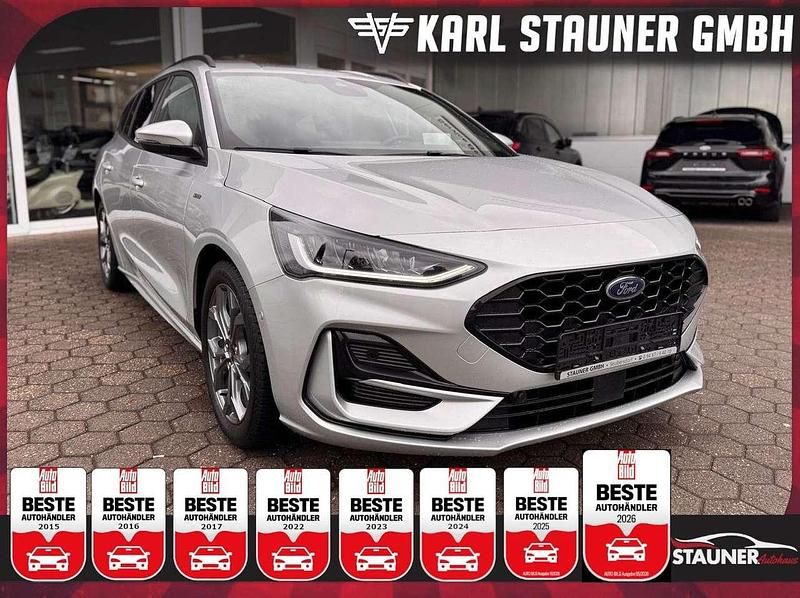 Gebraucht Ford Focus ST-Line X 125 PS (91 kW) 2023 Silber Kombi
