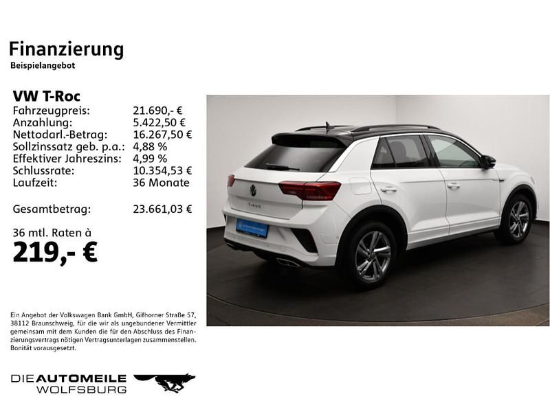 Gebraucht VW T-Roc R-line 110 PS (80 kW) 2023 SUV