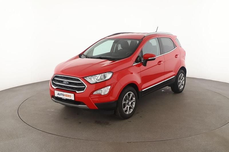 Rot Gebraucht 2019 Ford Ecosport Titanium SUV | 13.940 € (Fairer Preis) - Bild 1/3