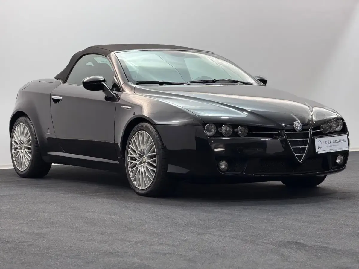 Gebraucht Alfa Romeo Spider Exclusive 185 PS (136 kW) 2007 Schwarz Cabrio