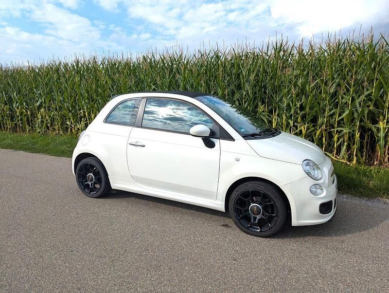 Weiß Gebraucht 2013 Fiat 500 Sport Cabrio | 4.600 € (Guter Preis) - Bild 1/4