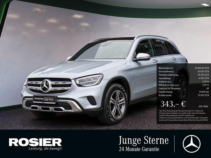 Silber / hightechsilber Gebraucht 2022 Mercedes GLC300 SUV | 39.600 € (Fairer Preis) - Bild 1/4