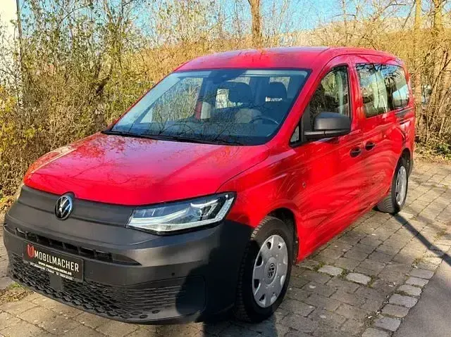 Brugt VW Caddy Maxi 122 HK (89 kW) 2021 Rød MPV