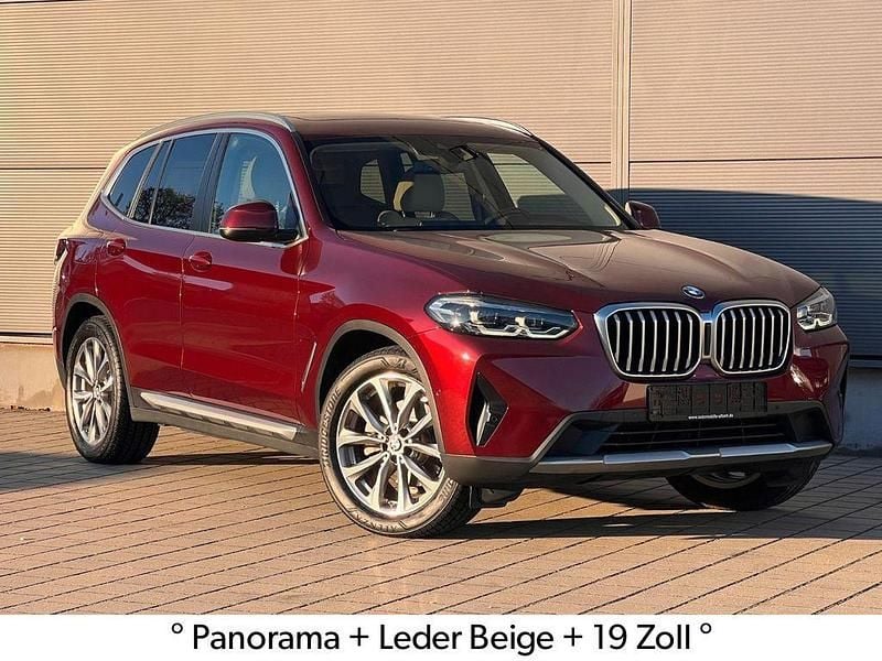 Aventurinrot iii metallic Gebraucht 2022 BMW X3 Sport Line SUV | 37.490 € (Superpreis) - Bild 1/4