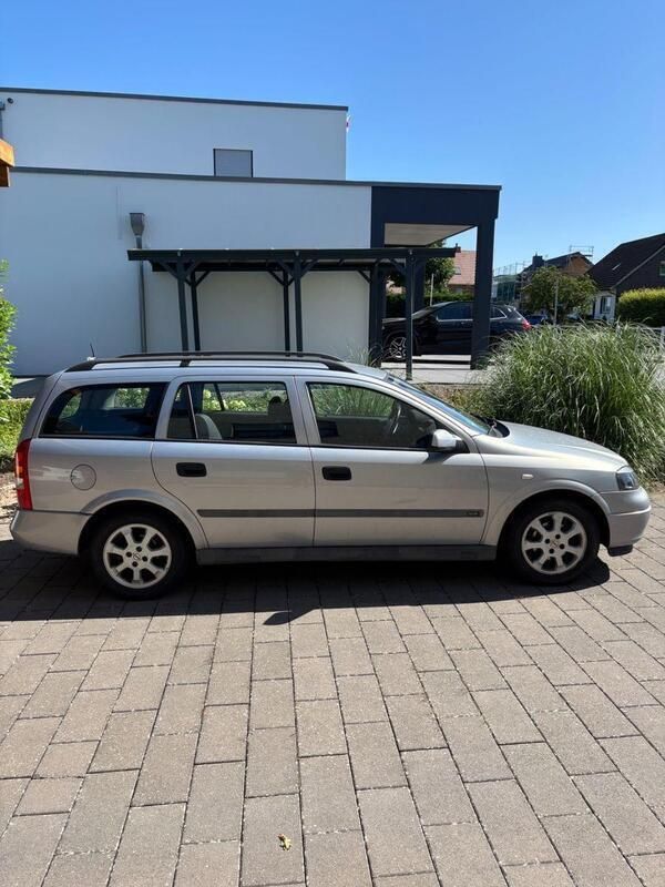 Silber Gebraucht 2001 Opel Astra Kombi | 990 € (Fairer Preis) - Bild 1/4