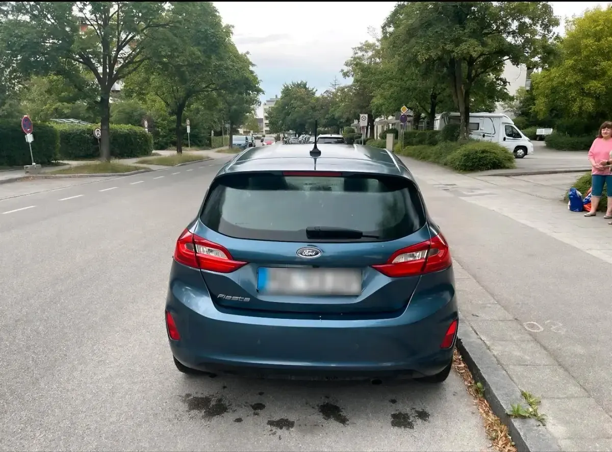 Gebraucht Ford Fiesta Titanium 101 PS (74 kW) 2018 Blau Kleinwagen