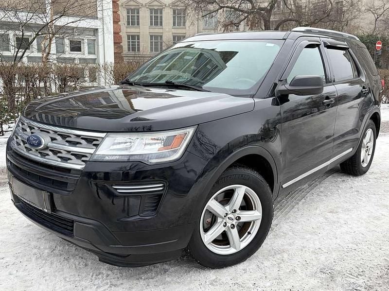 Schwarz Gebraucht 2018 Ford Explorer XLT SUV | 23.900 € - Bild 1/4