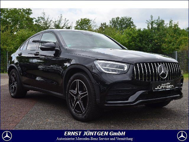 Schwarz Gebraucht 2021 Mercedes GLC300 AMG Coupé | 49.888 € (Fairer Preis) - Bild 1/4