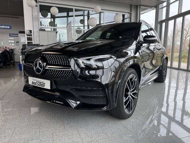 Obsidianschwarz metalliclack Gebraucht 2019 Mercedes GLE450 AMG AMG line SUV | 62.000 € (Fairer Preis) - Bild 1/4