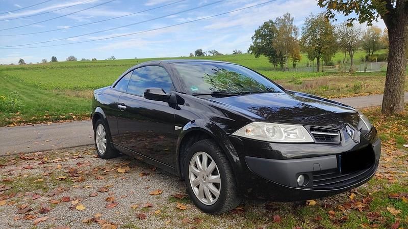 Schwarz Gebraucht 2008 Renault Mégane Cabriolet Avantage Cabrio | 1.950 € (Fairer Preis) - Bild 1/4