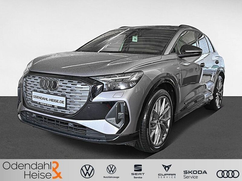 Taifungrau (metallic) Gebraucht 2022 Audi e-tron SUV | 39.980 € (Etwas zu teuer) - Bild 1/4
