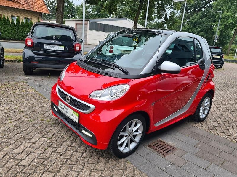 Gebraucht Smart ForTwo Coupé Passion 71 PS (52 kW) 2012 Silber Coupé