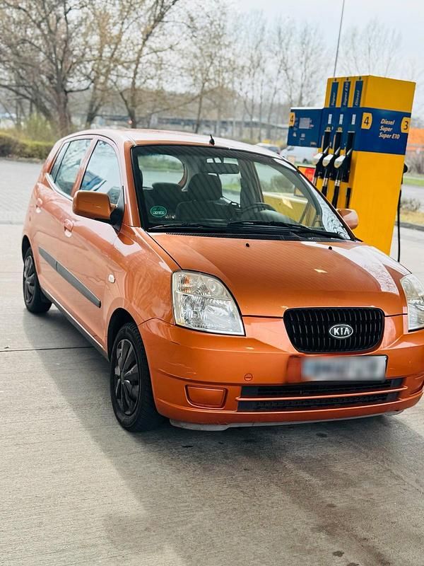 Gebraucht Kia Picanto 69 PS (50 kW) 2006 Orange Kleinwagen