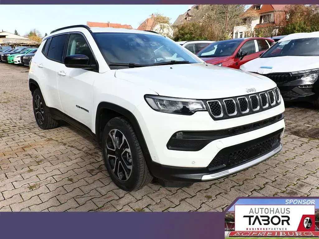 Gebraucht Jeep Compass Limited 131 PS (96 kW) 2022 Weiss SUV
