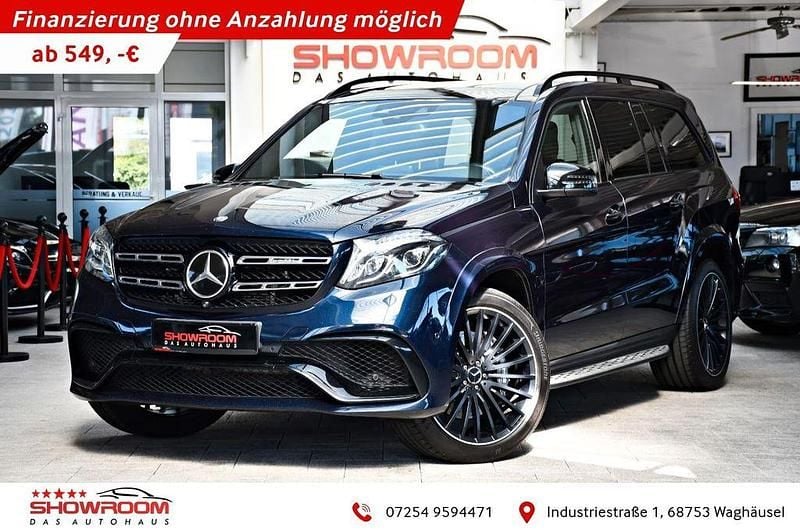 Blau cavansitblau metalliclack metallic Gebraucht 2016 Mercedes GLS63 AMG AMG SUV | 49.950 € (Etwas zu teuer) - Bild 1/4