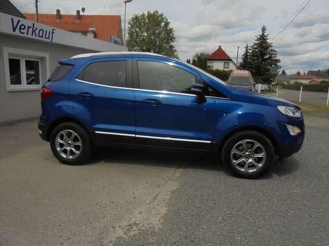 Gebraucht Ford Ecosport Titanium 125 PS (91 kW) 2019 Blau metallic SUV
