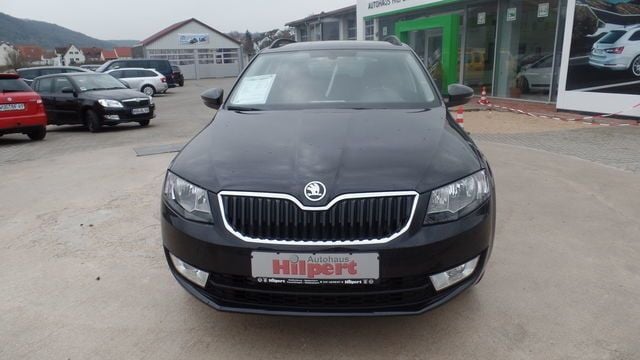 Gebraucht Skoda Octavia Solution 150 PS (110 kW) 2015 Schwarz metallic Kombi