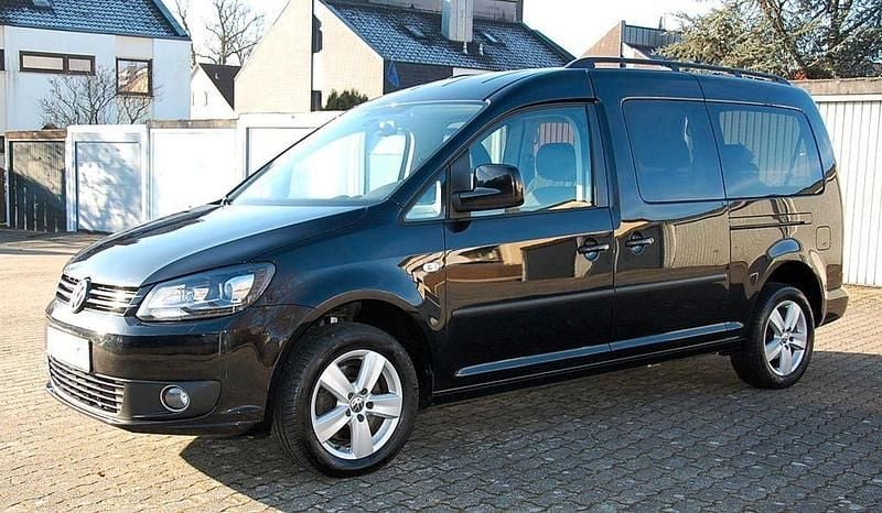Gebraucht VW Caddy Maxi 140 PS (102 kW) 2014 Schwarz Van / Kleinbus